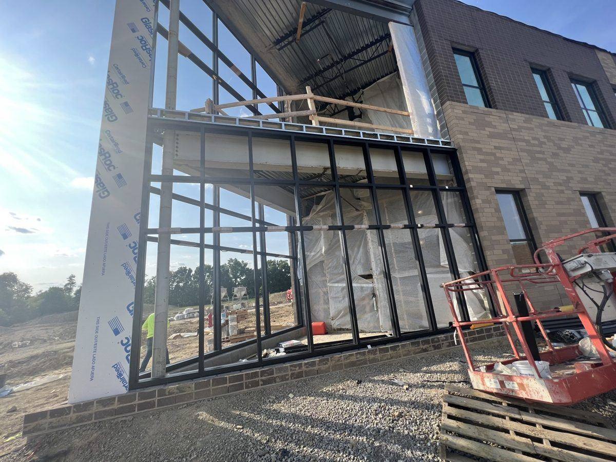 Storefront in progress
